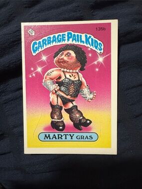 Marty Gras Pink Trading Card